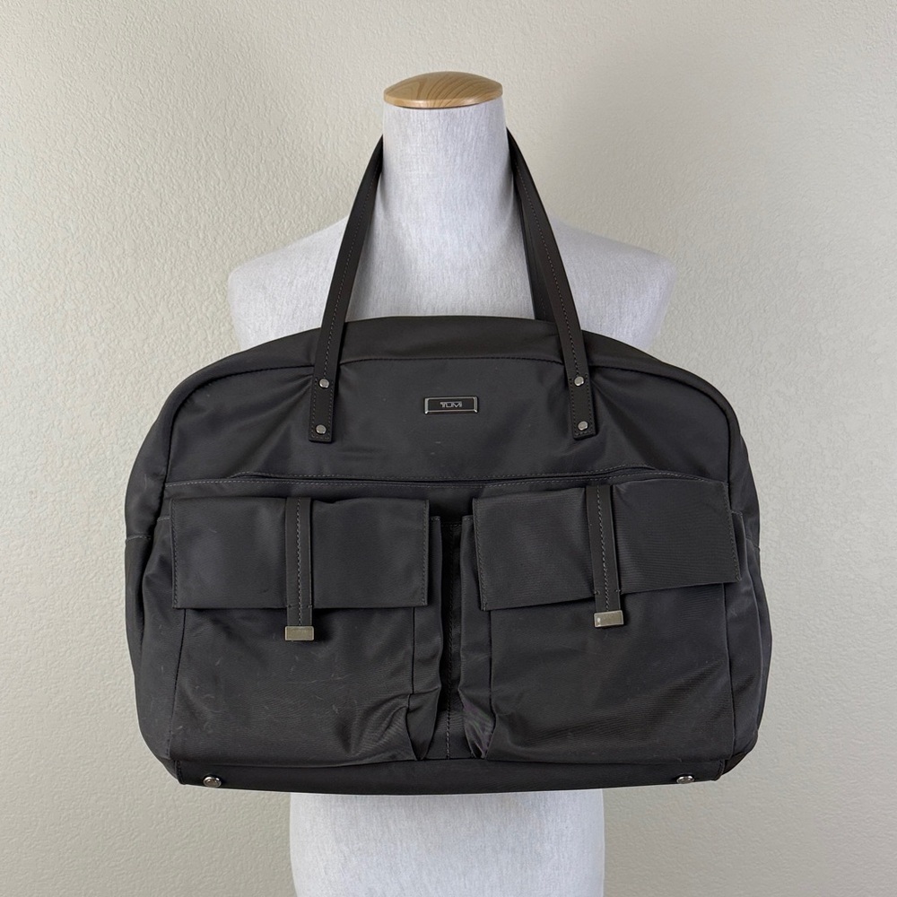 Tumi Charcoal Nylon Laptop Bag‎